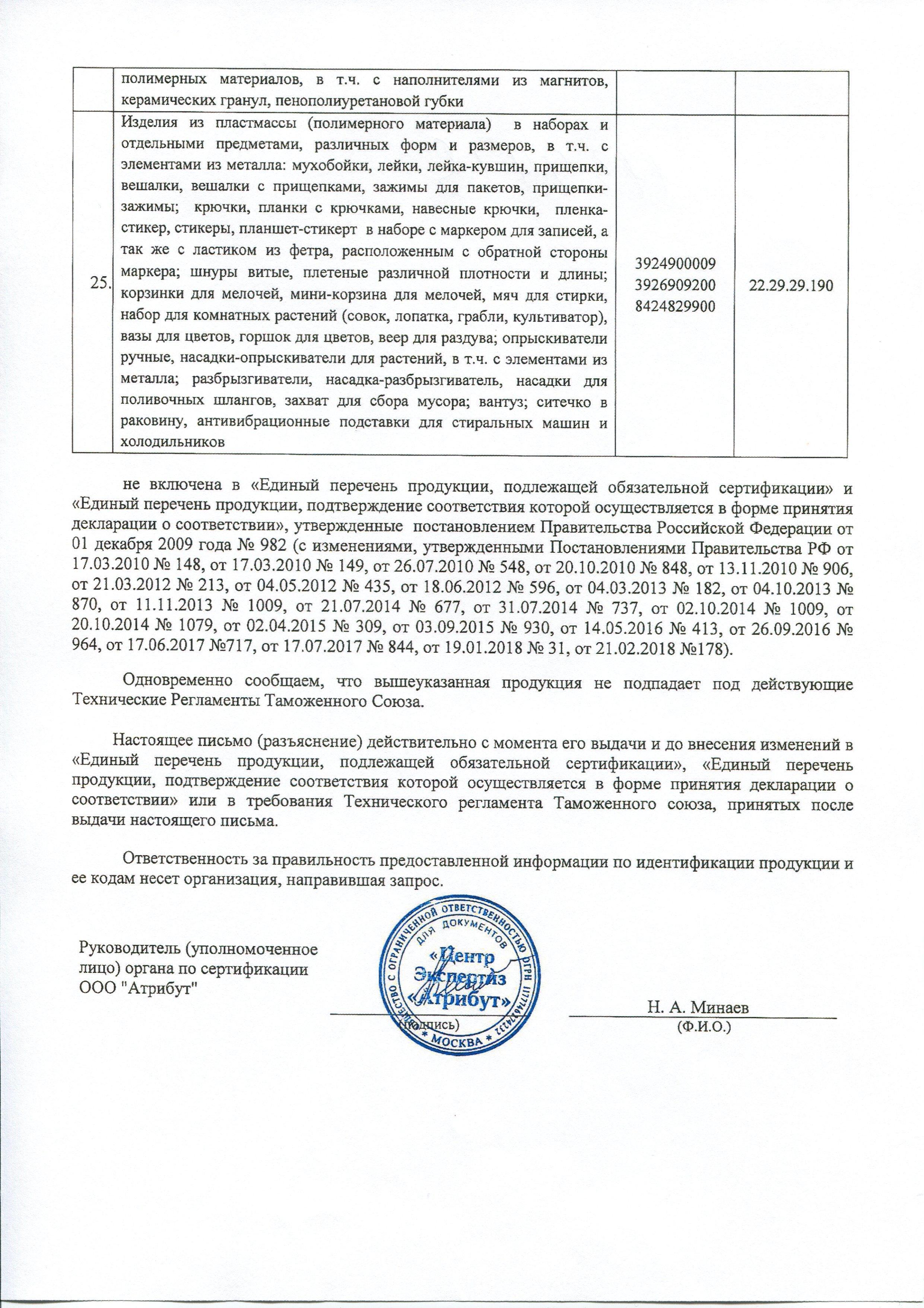 Сертификат на товар - Сушилка для посуды c поддоном Мультидом нержавеющая сталь 380x250 мм серая (артикул производителя 52.101)