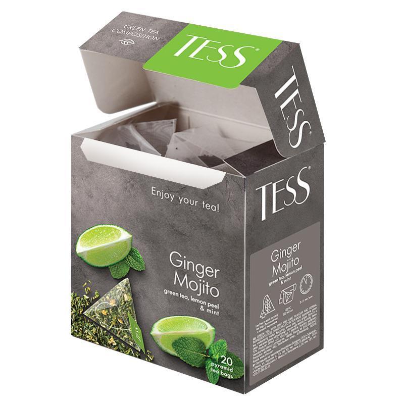 Чай Tess Ginger Mojito 20 пакетиков