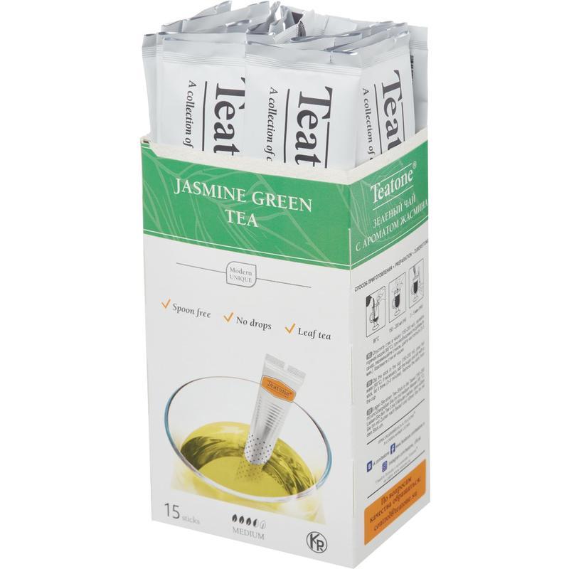 Чай Teatone Jasmine зеленый с жасмином 15 стиков