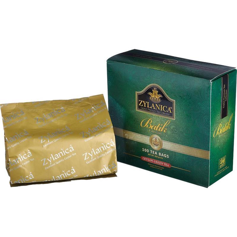 Чай зеленый Zylanica Batik Design 100 пакетиков