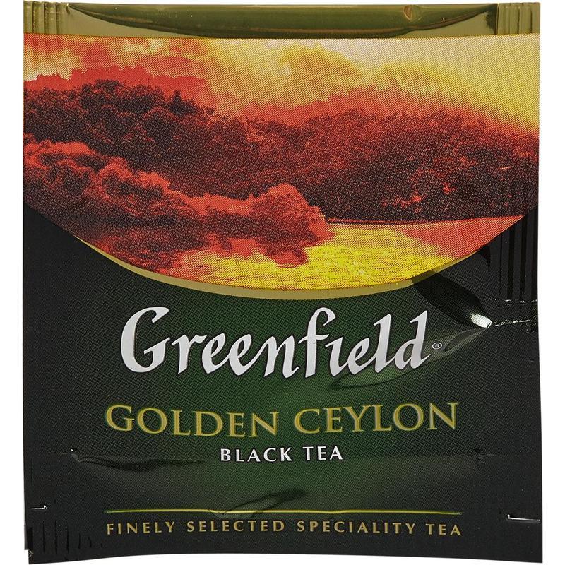 Чай Greenfield Golden Ceylon черный фольгир.25пак/уп 3520-15,62622
