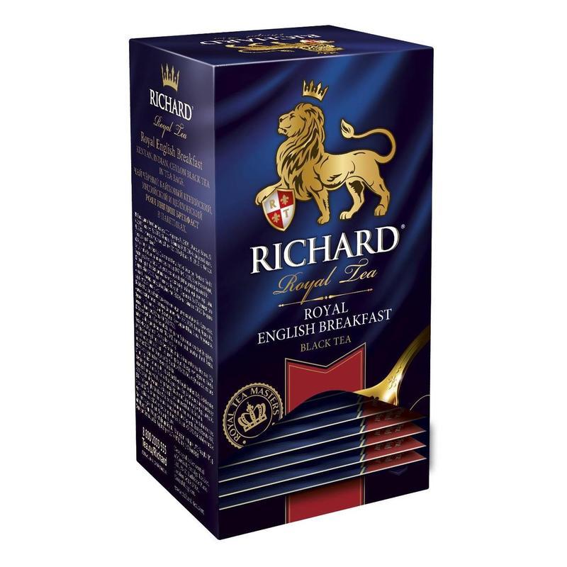 Чай Richard Royal English Breakfast черный 25 пакетиков