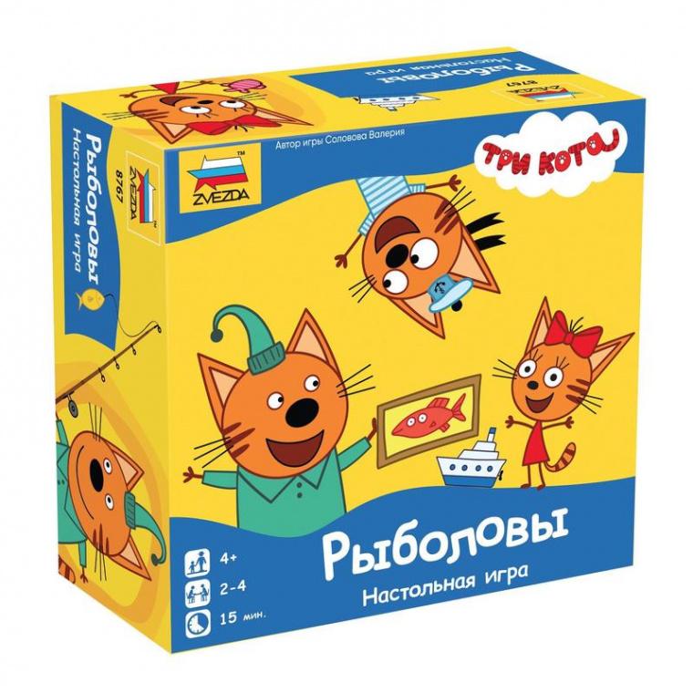 Настольная игра Три кота Рыболовы