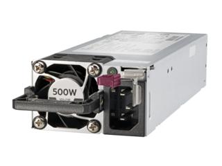 HPE Hot Plug Redundant Power Supply Flex Slot Platinum Low Halogen 500W Option Kit for DL20/ML30/ML110/DL160/DL180/DL325/DL360/380/385 ML350 Gen10
