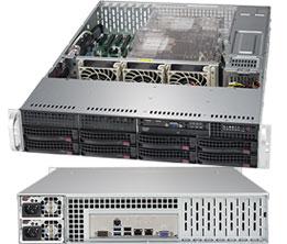 Supermicro SuperServer 2U 6029P-TRT noCPU(2)Scalable/TDP 70-205W/ no DIMM(16)/ SATARAID HDD(8)LFF/ 2x10GbE/ 6xLP, M2/ 2x1000W