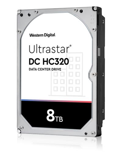 Western Digital Ultrastar DC HС320 HDD 3.5" SATA 8Tb, 7200rpm, 256MB buffer, 512e (HUS728T8TALE6L4 HGST)