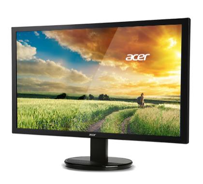 23.6" ACER  K242HQLbid  , VA , 1920x1080, 5ms, 178°/178°, 250 cd/m2, VGA+DVI+HDMI, 100M:1, Black, VESA 100x100