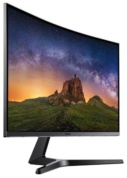 Samsung 27" C27JG50QQI VA LED изогнутый 16:9 2560x1440 4ms 3000:1 250cd 178/178 2*HDMI DP 144Hz Tilt Dark Gray