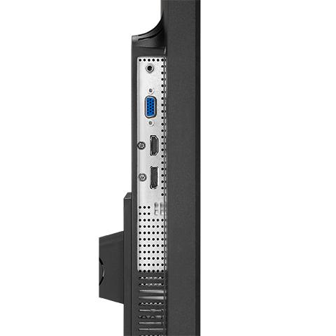NEC 27" E271N-BK LCD Bk/Bk (IPS; 16:9; 250cd/m2; 1000:1; 6ms; 1920x1080; 178/178; VGA; HDMI; DP; HAS 130mm; Swiv; Tilt; Pivot; Spk 2x1W)