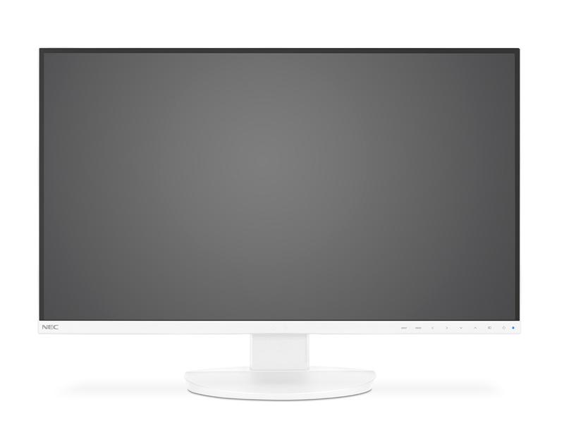 NEC 27" EA271Q LCD S/Wh (PLS; 16:9; 350cd/m2; 1000:1/7000:1; 6ms; 2560x1440; 178/178; DVI; HDMI; DP; DP out; USB; HAS 150mm; Swiv; Tilt; Pivot; Human Sensor; Spk 2x1W)