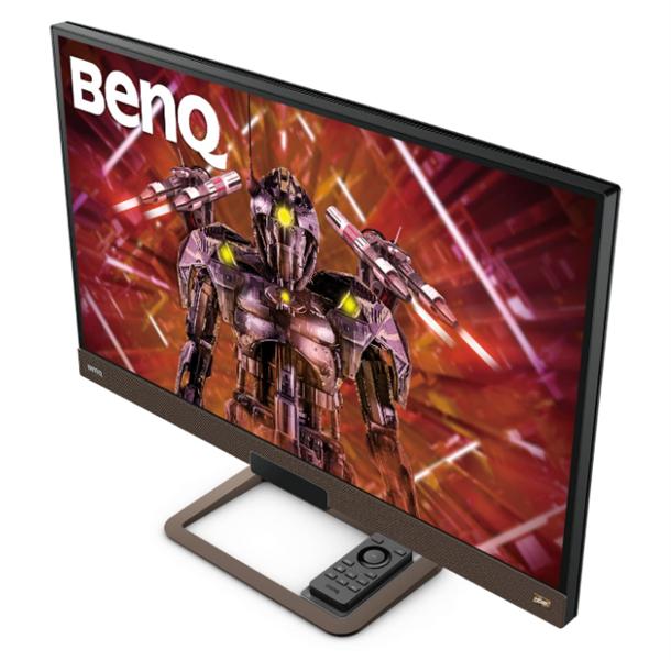 BENQ 27" EX2780Q IPS LED 2560x1440 144Hz16:9 350 cd/m2  5ms(GtG) 20M:1 1000:1 95% DCI-P3 178/178 2*HDMI1.4 DP1.2 USB типа-C Speaker Metallic-Brown-Black