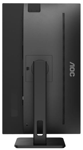 27" AOC 27P2Q 1920x1080 75Hz IPS LED 16:9 4ms D-Sub DVI HDMI DP 4*USB3.2 50M:1 1000:1 178/178 250cd HAS Pivot Tilt Swivel Speakers Black