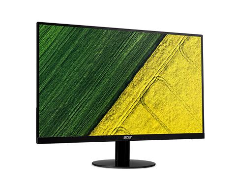 27"     ACER  SA270Abi  , IPS , 1920x1080, 75Hz , 4ms ,178°/178° , 250nits,  VGA + HDMI , 1000:1,Black Matt with glossy foot stand
