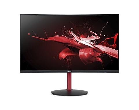 27"     ACER  Nitro XZ272UPbmiiphx  VA, DisplayHDR 400, 2560x1440, 165Hz, 4ms (G2G)ms, 178/178, 400nits, 3000:1, 2xHDMI +DP(1.4)+Audio Out+ колонки 3W, FreeSync,Black Curved 1500R
