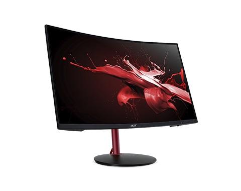 27"     ACER  Nitro XZ272UPbmiiphx  VA, DisplayHDR 400, 2560x1440, 165Hz, 4ms (G2G)ms, 178/178, 400nits, 3000:1, 2xHDMI +DP(1.4)+Audio Out+ колонки 3W, FreeSync,Black Curved 1500R
