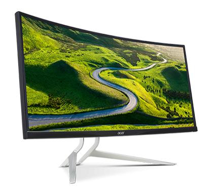 37.5"  ACER  XR382CQKbmijqphuzx IPS, HDR Ready, 3840x1600 ,75Hz,1(MPRT)ms ,178/178, 300nits ,1000:1 ,HDMI(2.0)+HDMI(MHL)+USB 3.0+DP+ колонки 7W, Silver/Black,  Curved 2300R