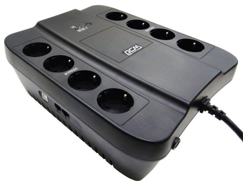 Powercom Back-UPS SPIDER, Line-Interactive, 1000VA/550W, Tower, Schuko, USB (688277)