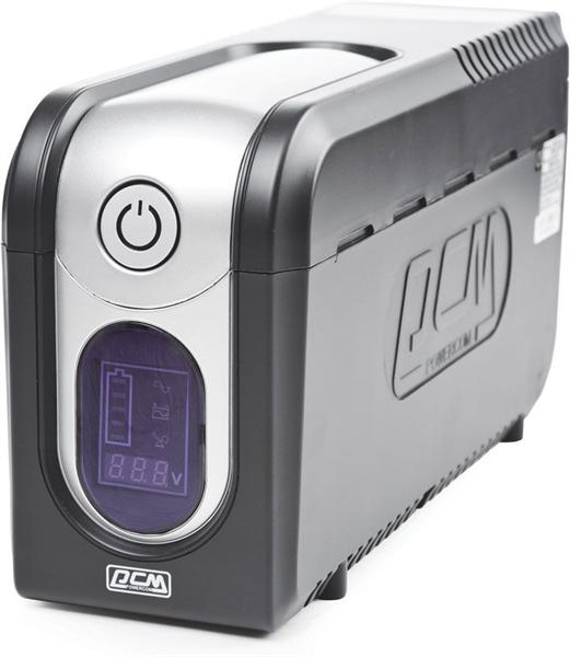 Powercom Back-UPS IMPERIAL, Line-Interactive, 625VA/375W, Tower, IEC, LCD, USB (507308)