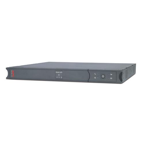 Smart-UPS SC 450VA/280W, 230V, 1U Rackmount/Tower, Line-Interactive, Data line surge protection, Hot Swap User Replaceable Batteries