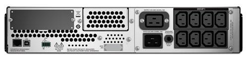 APC Smart-UPS 3000VA/2700W, RM 2U, Line-Interactive, LCD, Out: 220-240V 8xC13 (4-Switched) 1xC19, EPO, HS User Replaceable Bat, Black, 3(2) y.war.(REP: SUA3000RMI2U)