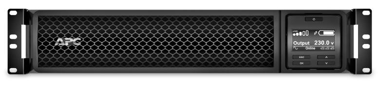 APC Smart-UPS SRT, 1000VA/1000W, On-Line, Extended-run, Black, Rack 2U (Tower convertible), Black