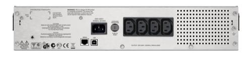 Smart-UPS C 1000VA/600W, 2U RackMount, 230V, Line-Interactive, LCD (REP.SC1000I)