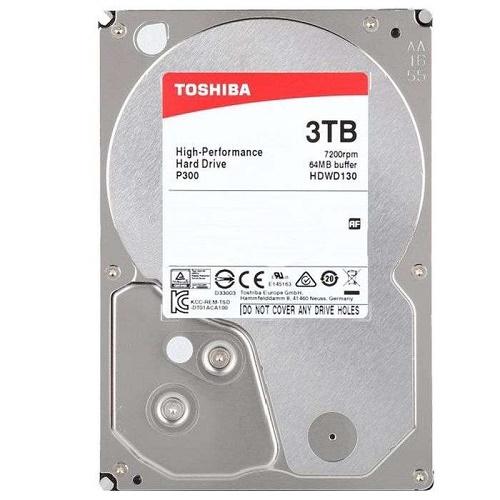 Toshiba Desktop P300 3.5" HDD SATA-III  3Tb (3000Gb), 7200rpm, 64MB buffer