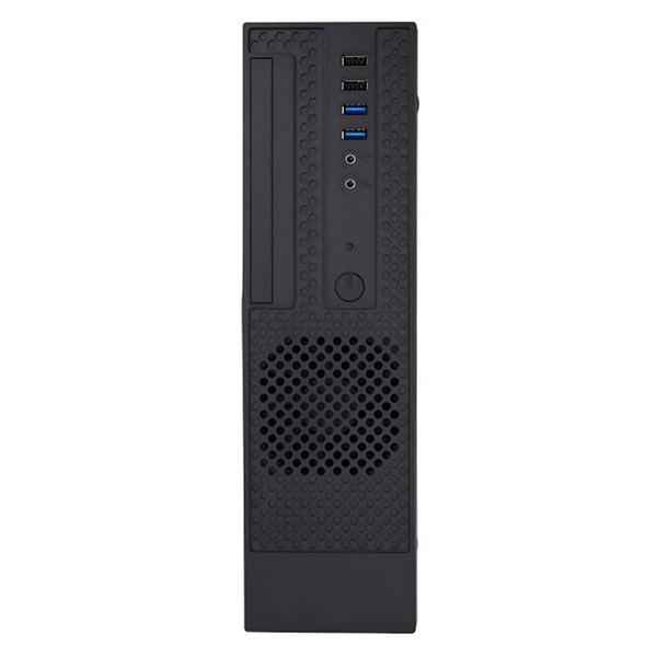 Slim Desktop INWIN  CJ708BL IP-S265AU7-2 80plus Bronze, U3*2+U2*2+A(HD)+TYPE 3.1C + FAN 80*15mm + intrusion switch INWIN Slim Case