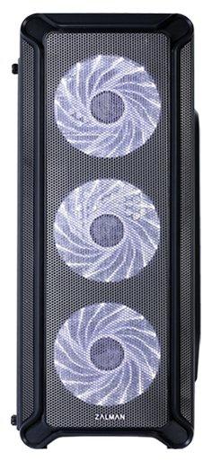 ZALMAN I3, ATX, BLACK, FRONT MESH, WINDOW, 2x3.5", 3x2.5", 2xUSB2.0, 1xUSB3.0, FAN CONTROLLER, FRONT 3x120mm, REAR 1x120mm