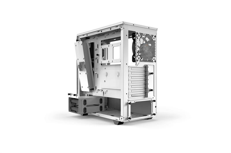 be quiet! PURE BASE 500 GRAY WINDOW / ATX, tempered glass side panel / 2x Pure Wings 2 140mm / BGW36