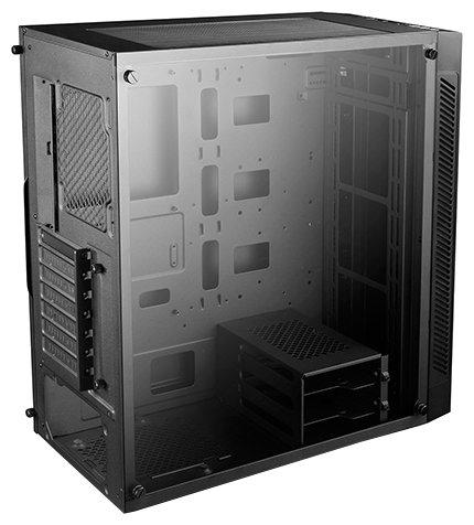 Deepcool MATREXX 55 без БП, большое боковое окно, черный, ATX