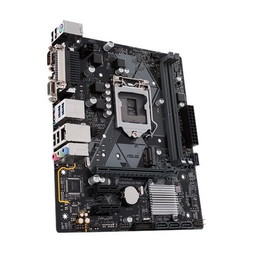 ASUS PRIME H310M-D R2.0, H310, 2*DDR4, D-Sub + HDMI, SATA3, Audio, Gb LAN, USB 3.1*4, USB 2.0*6, COM*1, LPT*1, mATX ; 90MB0YZ0-M0EAY0