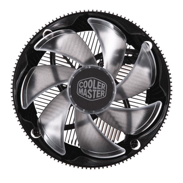 Cooler Master I71C (RR-I71C-20PC-B1) PWM, Intel 115x, 95W, RGB Fan, AlCu, 4pin, C10L RGB Controller