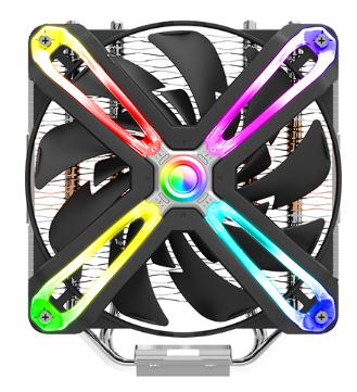 ZALMAN CNPS17X, 140mm RGB FAN, 5 HEAT PIPES, 4-PIN PWM, 800-1500 RPM, 29DBA, FDB BEARING, FULL SOCKET SUPPORT