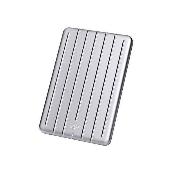 Portable SSD Silicon Power Bolt B75 120Gb, USB 3.1 , Aluminum, Silver