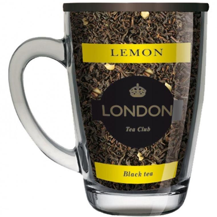 Чай подарочный London Tea Club Лимон черный фруктово-ягодный 70 г