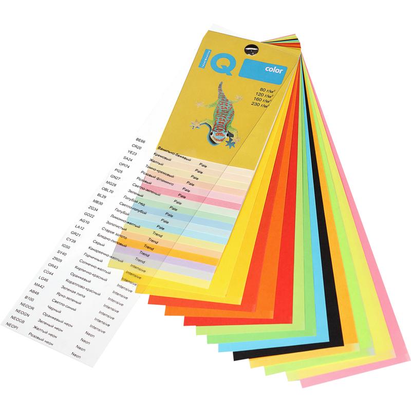 Бумага цветная для печати IQ Color розовая пастель (А4, 80 г/кв.м, 500 листов)