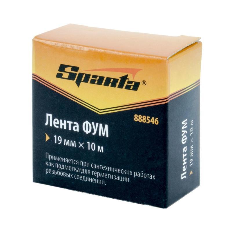 Лента уплотнительная Sparta 19 мм х 10 м (888546)