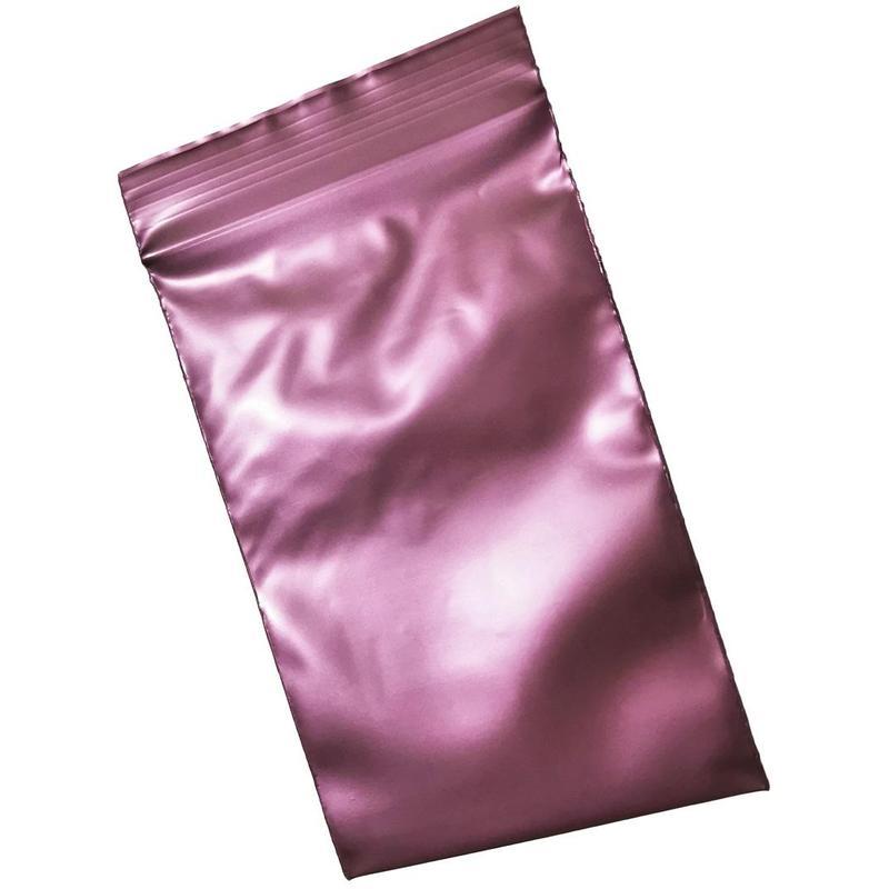 Пакет с замком Zip-Lock 8х12 см 60 мкм (вишневый, 100 штук в упаковке)