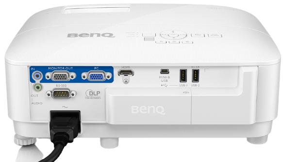 Проектор BenQ EH600 DLP, 1920x1080 FHD, 3500 AL, SMART, 1.1X, TR 1.49~1.64, HDMIx1, VGA, USBx2, wireless projection, 5G WiFi/BT, (USB dongle WDR02U inc), Android, 16GB/2GB, White
