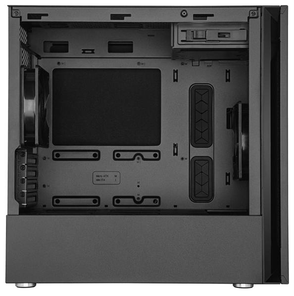 Cooler Master Silencio S400, USB3.0x2, 1xSD card reader, 2x120 Fan, Steel Side Panel, mATX, w/o PSU