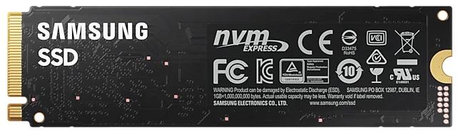 SSD M.2 (PCI-E NVMe) 500 Gb Samsung 980 (R3100/W2600MB/s) (MZ-V8V500BW)