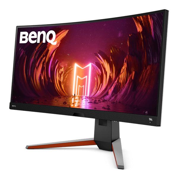BENQ 34" EX3415R Curvature 1900R IPS LED 3440x1440@144Hz 1(2)ms 21:9 400cd/m2 1000:1 178/178 2*HDMI DP 2*USB 3.0 USB -B Speaker 2W*2 HAS Swivel Tilt Flicker-free Metallic Grey