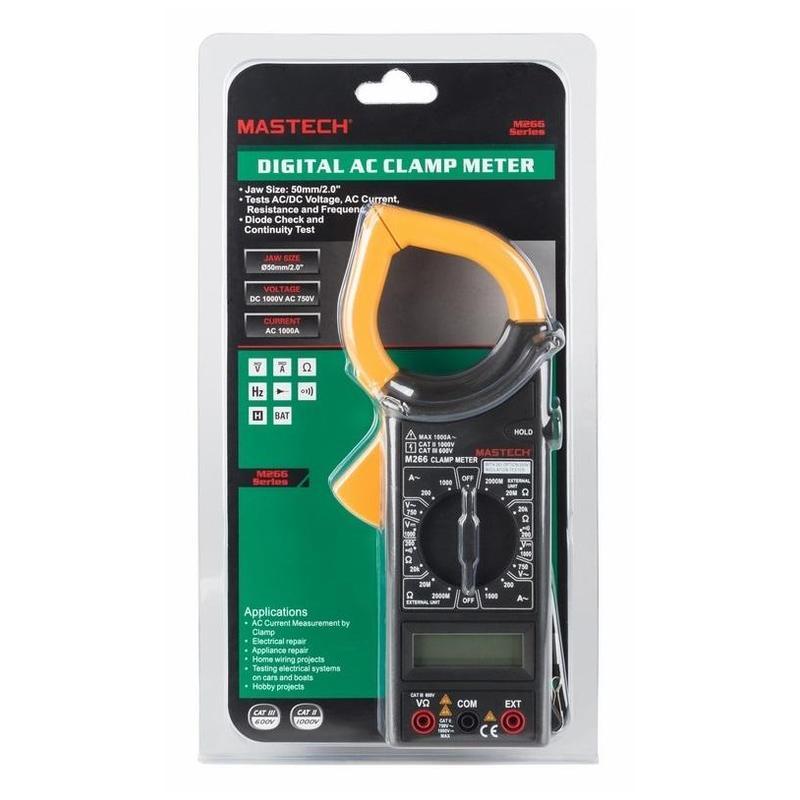 Клещи токовые Mastech M266 (13-1306)