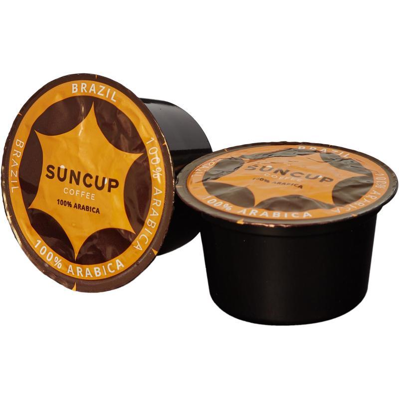 Кофе в капсулах для кофемашин Suncup Brazil (50 штук в упаковке)