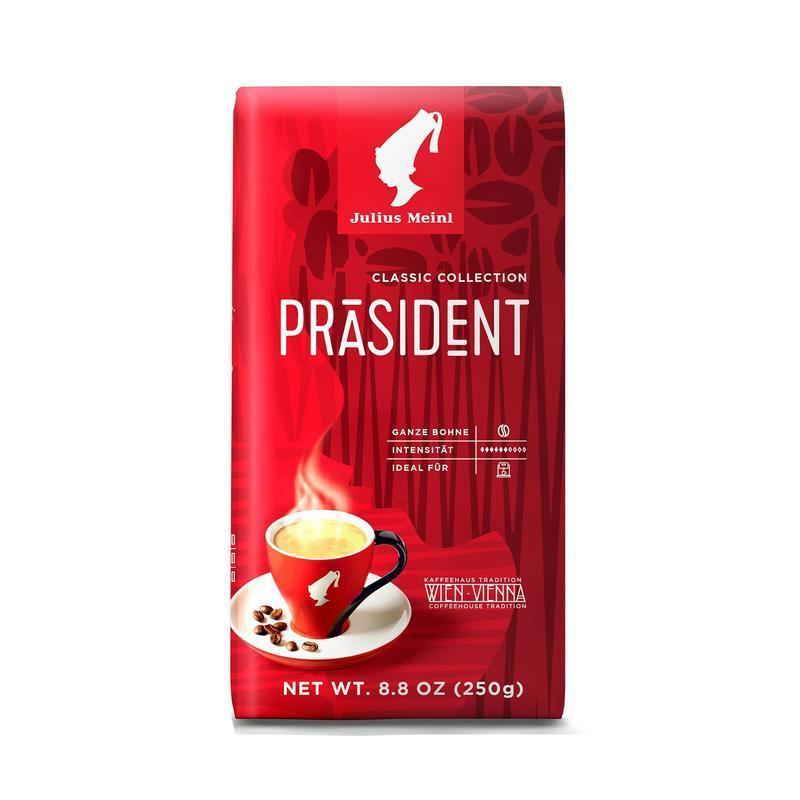 Кофе в зернах Julius Meinl Президент 250 г