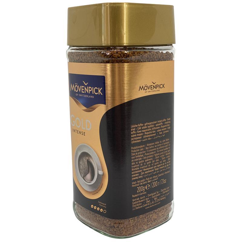 Кофе растворимый Movenpick Gold Original Intense 200 г (стекло)