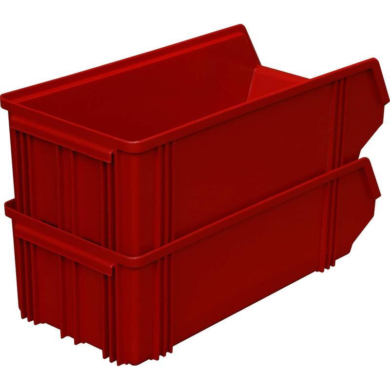 Ящик (лоток) универсальный полипропиленовый 500x230x150 мм красный