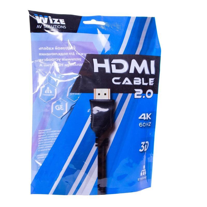 Кабель Wize HDMI-HDMI M/M 1.8 метра C-HM-HM-1.8M