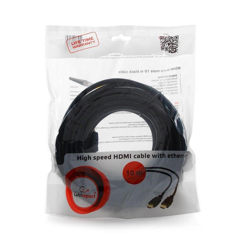Кабель Cablexpert HDMI - HDMI 10 метров (CC-HDMI4-10M)
